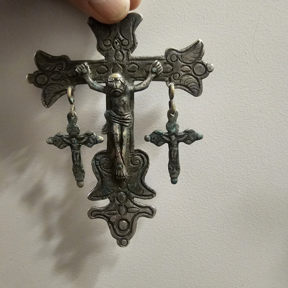 Antique Silver Pendant. Its Very Old And Was Excaveted